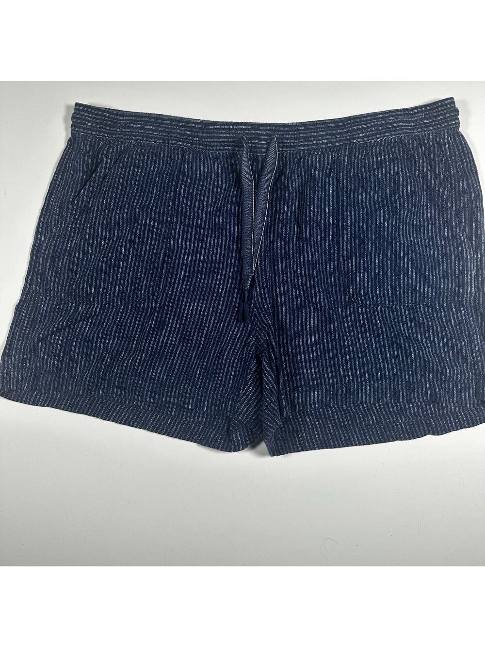 Eddie Bauer Linen Blend Drawstring Casual Shorts XL